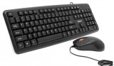 Kit Tastatura si Mouse Spacer SPDS-S6201, USB (Negru)