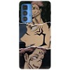 Husa compatibila cu Motorola Edge 20 Lite model Ryomen Sukuna Jujutsu Kaisen, Silicon, TPU, Viceversa, Transparent, Carcasa