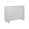 Convector electric Rosberg, 2500 W, 3 trepte de putere, TURBO, termostat reglabil, freestanding, Alb