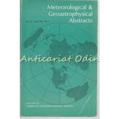 Meteorological &amp; Geoastrophysical Abstracts - Nr.: 7