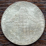 (A1055) MONEDA DIN ARGINT AUSTRIA-100 SCHILLING 1976,JOCURILE OLIMPICE INNSBRUCK, Europa