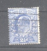 Great Britain 1902 King Edward VII, Mi.107B, perf. 15:14, used AM.073 foto
