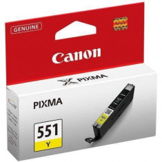 Consumabil Canon Cartus CLI-551 Yellow foto