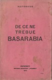 Historicus - De ce ne trebue Basarabia, 2001