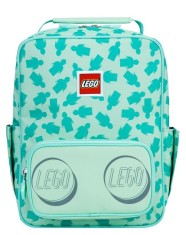Rucsac Casual Lego Tribini Classic Small - Design Filled Minifigure - Verde Menta foto