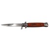 Briceag de vanatoare DEPOX&reg;, Italian Spirit, otel inoxidabil, 23 cm, maro