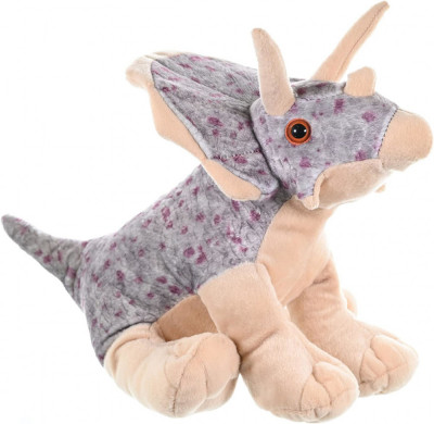 Dinozaur Triceratops - Jucarie Plus Wild Republic 30 cm foto