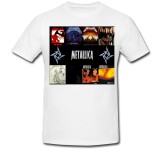 Cumpara ieftin Tricou &quot; Metallica with all albums &quot;