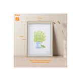Set de 3 rame foto 21x29.7 cm, set de rame foto A4 cu panou transparent din acril