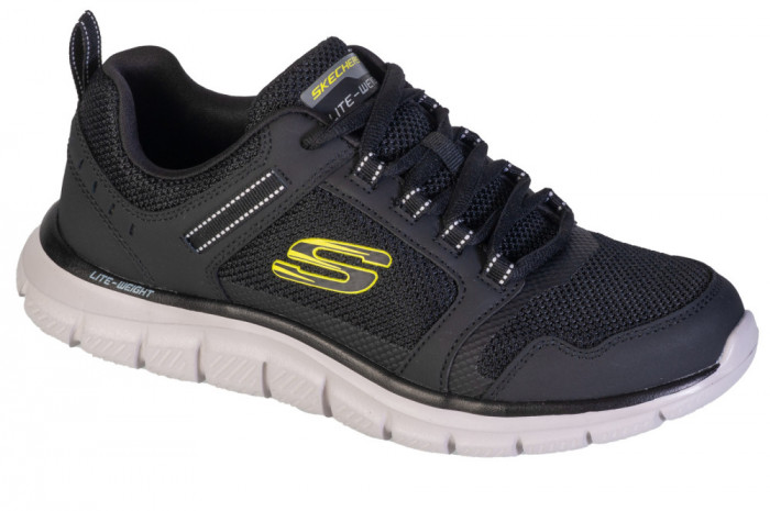 Pantofi pentru adidași Skechers Track-Knockhill 232001-BKLM negru