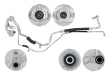 Conducta presiune variabila AC Mercedes Clasa E 20 1.6 D, 1.6 T, 2.0 D, 2.0 T, 2.9 D, 3.0 D, 3.0 R6 T, 3.0 V6 T, 3.5 V6 T, 4.0 V8 T; locatie