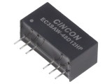 Convertor DC/DC 3W 18-74V la 12V și -12V THT