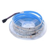 Banda LED RGB 24V, 5m, 60 LED/m, IP65 Exterior, Model 5050, Lumina Variabila
