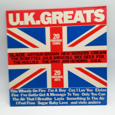 various - U.K. GREATS vinyl LP Polydor VG+ / VG+ The Who Jimi Hendrix Slade