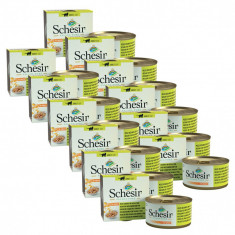 Schesir cat Salads &amp; Poké Pește de Ocean cu dovleac 12 x 85 g