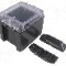 Carcasa policarbonat, 80mmx113mmx90mm, IP66, IP67, BOPLA - B 100809 PC-V0-G 7024