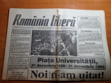 Romania libera 22 decembrie 1993-4 ani de la revolutie