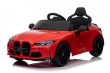 Cumpara ieftin Masinuta electrica pentru copii, Bmw M4 90W 12V 7Ah, roti EVA, scaun tapitat, rosu