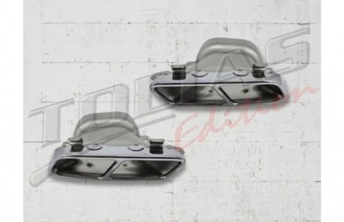 Ornamente pentru sistemul de evacuare Mercedes A-Class W176 (2012-2018) CLA W117 C117 (2012-2018) A45 CLA45 Design Performance AutoTuning