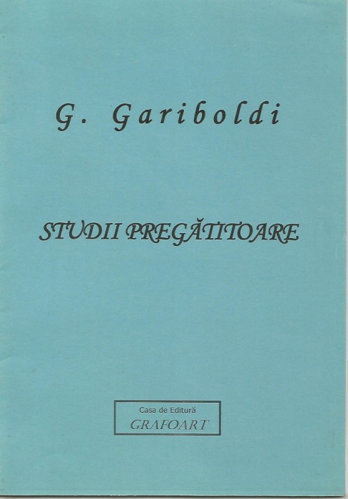 B2 GIUSEPPE GARIBOLDI-Studii pregatitoare pentru flaut