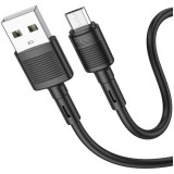 Cablu Date si Incarcare HOCO, X83 Victory,USB la MicroUSB, 1m, 2.4A, Negru