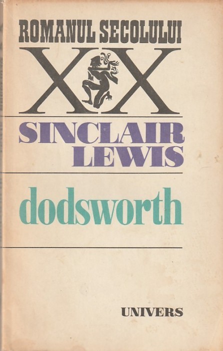 SINCLAIR LEWIS - DODSWORTH ( RS XX )