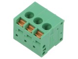 Regletă de conexiuni PCB 5mm cu 3 piste pentru buton