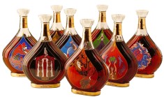 super raritate Colecția completă Ert&eacute; de la Courvoisier 1/7 + INEDIT