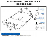 Scut Motor Opel Vectra B 1995-2001 Toate Motorizarile 44451 100.900.00.00