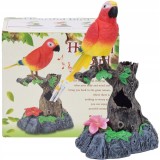 FIGURINE CU PĂSĂRI C&Acirc;NTĂTOARE PE PENSUL ORGANIZATOR, FUNCȚIONEAZĂ CU BATERII