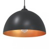 VidaXL Lămpi de suspendare 2 buc E27 Negru &Oslash; 30 cm Metal