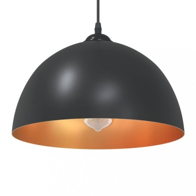 vidaXL Lămpi de suspendare 2 buc E27 Negru &amp;Oslash; 30 cm Metal foto