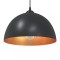 vidaXL Lămpi de suspendare 2 buc E27 Negru &Oslash; 30 cm Metal