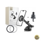 Suport Auto Magnetic Tech-Protect N58 2in1 Universal Negru