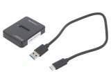 Stație de Andocare PCI Express USB 3.1 Neagră