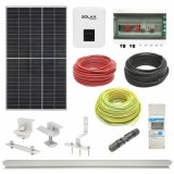 Kit complet fotovoltaic ON-GRID cu invertor 3.3KW SOLAX si panouri solare 7x440W RISEN, monofazic, montare si dosar prosumator inclus
