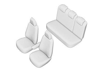 SET HUSE SCAUN FORD FOCUS 2019- (BANCHETA FRACTIONATA) foto