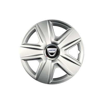 Set 4 capace roti Cu Inel Cromat Esprit R16 pentru gama auto Dacia foto