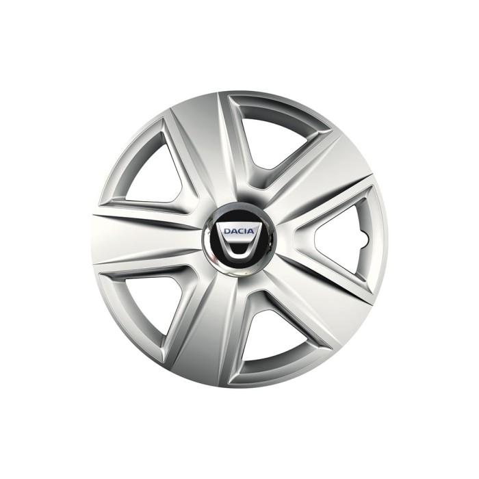 Set 4 capace roti Cu Inel Cromat Esprit R16 pentru gama auto Dacia