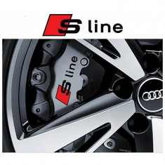 Sticker Etriere Audi S-Line Negru foto