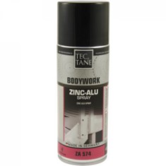 Spray cu zinc-aluminiu Tectane Bodywork argintiu efect metalizat interior / exterior 400 ml