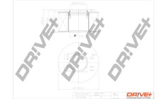 Dr!ve+ DP1110.10.0253 Filtru aer