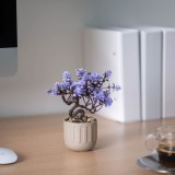 Decor plante artificiale - bonsai, ghiveci de flori - 12 x 17 cm - 4 tipuri Best CarHome, Oem