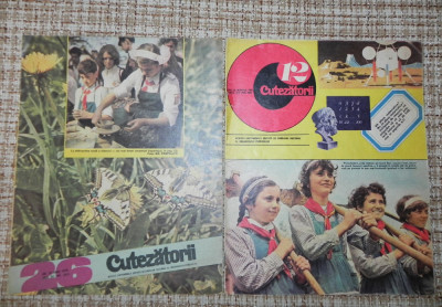 Lot 5 reviste 6 numere Cutezatorii 1972 1978 1979 foto