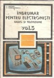 Indrumar pentru electronisti Volumul 3 C. Gazdaru Editura Tehnica 1986 335 pagini Carte tehnica