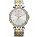 Michael Kors MK3215 Darci Ceas Damă cu Brățară Metalică Aurie și Argintie