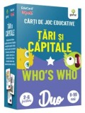 Cumpara ieftin Tari si capitale. Who&#039;s who. Carti de joc educative/***