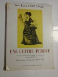 UNE LETTRE PERDUE Illustrations de Mireille MIAILHE - Ion Luca CARAGIALE - Les Editeurs Francais Reunis, 1953 -