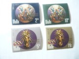 Serie Malta 1971 Arta Religioasa , 4 valori, Nestampilat