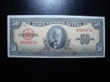 CUBA 50 PESOS 1958 SUPERBA